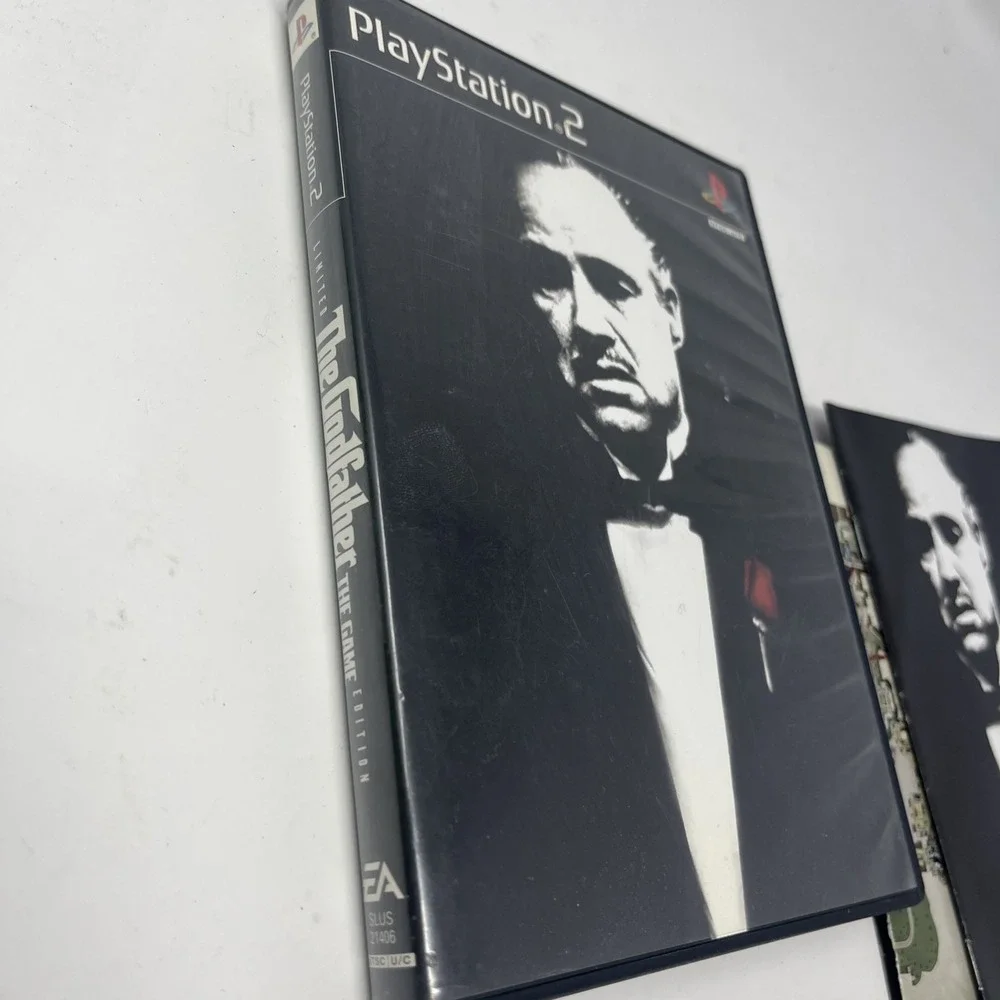 PS2 The Godfather Limited Edition - Case Map Manual Only (NO GAME DISC)